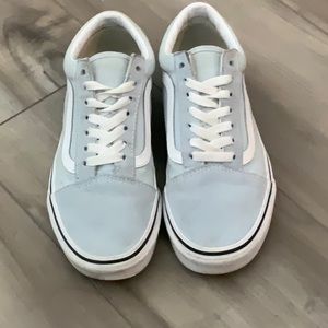 Old Sokol Vans Baby Blue/Tre White Mens 5.5/Womens 7.0
